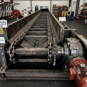 Băng tải cào xích mỏ