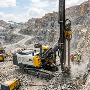 Máy khoan DTH tách rời ZEGA D355C