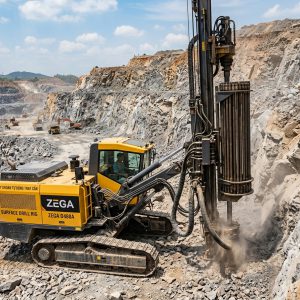 Máy khoan DTH tự động thay cần ZEGA D535H
