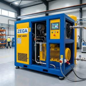 Máy nén khí điện cố định ZEGA SSE 480S/565S